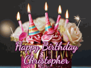 Happy Birthday Christopher GIF