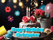 Happy Birthday Christopher GIF