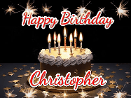 Happy Birthday Christopher GIF