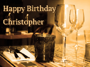 Happy Birthday Christopher GIF