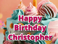 Happy Birthday Christopher GIF