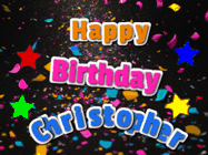 Happy Birthday Christopher GIF