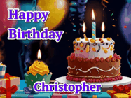 Happy Birthday Christopher GIF