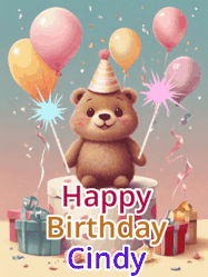 Happy Birthday Cindy GIF