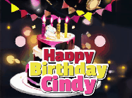 Happy Birthday Cindy GIF