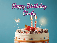 Happy Birthday Cindy GIF