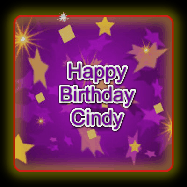 Happy Birthday Cindy GIF