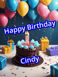 Happy Birthday Cindy GIF