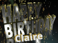 Happy Birthday Claire GIF