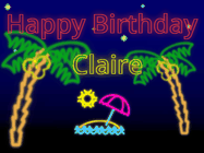 Happy Birthday Claire GIF