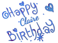 Happy Birthday Claire GIF