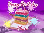 Happy Birthday Claire GIF