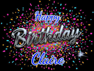 Happy Birthday Claire GIF