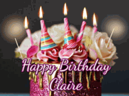 Happy Birthday Claire GIF