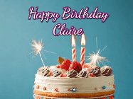 Happy Birthday Claire GIF