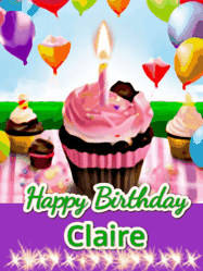 Happy Birthday Claire GIF