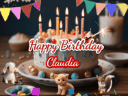 Happy Birthday Claudia GIFs