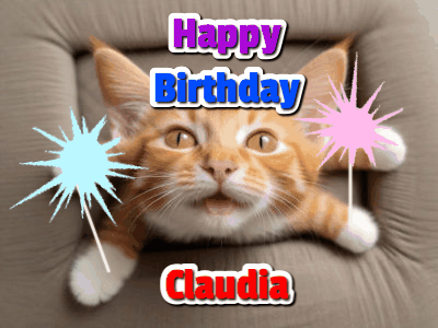 Happy Birthday Claudia GIF 36