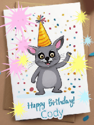 Happy Birthday Cody GIF
