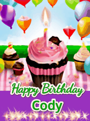 Happy Birthday Cody GIF