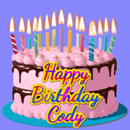 Happy Birthday Cody GIFs