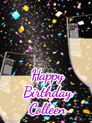Happy Birthday Colleen GIF 1