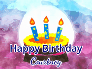 Happy Birthday Courtney GIF