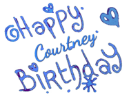 Happy Birthday Courtney GIF