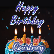Happy Birthday Courtney GIF