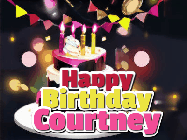 Happy Birthday Courtney GIF