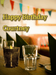Happy Birthday Courtney GIF
