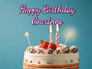 Happy Birthday Courtney GIF
