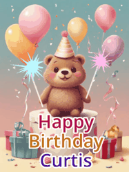 Happy Birthday Curtis GIF