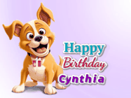 Happy Birthday Cynthia GIF