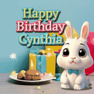 Happy Birthday Cynthia GIF