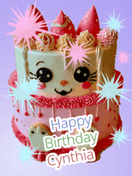 Happy Birthday Cynthia GIF
