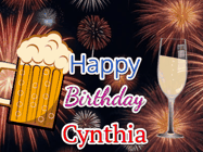 Happy Birthday Cynthia GIF