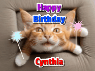 Happy Birthday Cynthia GIF