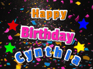 Happy Birthday Cynthia GIF