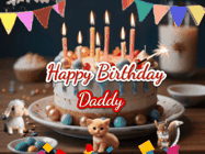 Happy Birthday Daddy GIF