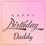 Happy Birthday Daddy GIF: A beautiful birthday cake gif with animated sparkles and glitter Happy Birthday Name you can customize