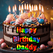Happy Birthday Daddy GIF