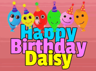 Happy Birthday Daisy GIF