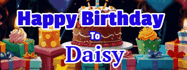 Happy Birthday Daisy GIF