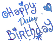 Happy Birthday Daisy GIF