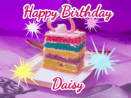 Happy Birthday Daisy GIF