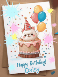 Happy Birthday Daisy GIF