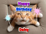Happy Birthday Daisy GIF