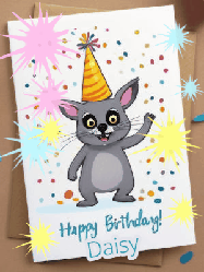 Happy Birthday Daisy GIF