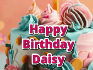 Happy Birthday Daisy GIF